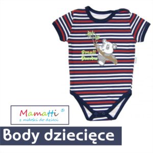 Body dla chłopca. Piękne ubranka dla niemowlaka z Mamatti.