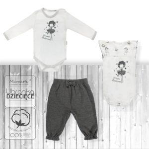 Modne ubranka dla noworodka dziewczynki od polskiego producenta z Wadowic
